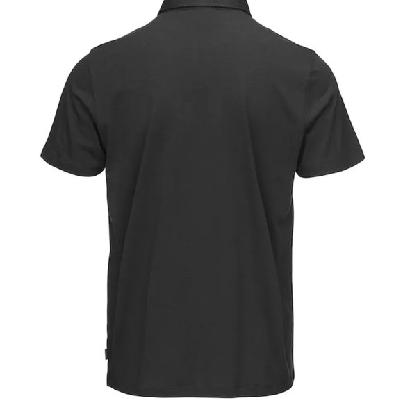 Swims Breeze Hoddevik Cotton-Tencel Polo (Black) - Picture 10 of 12